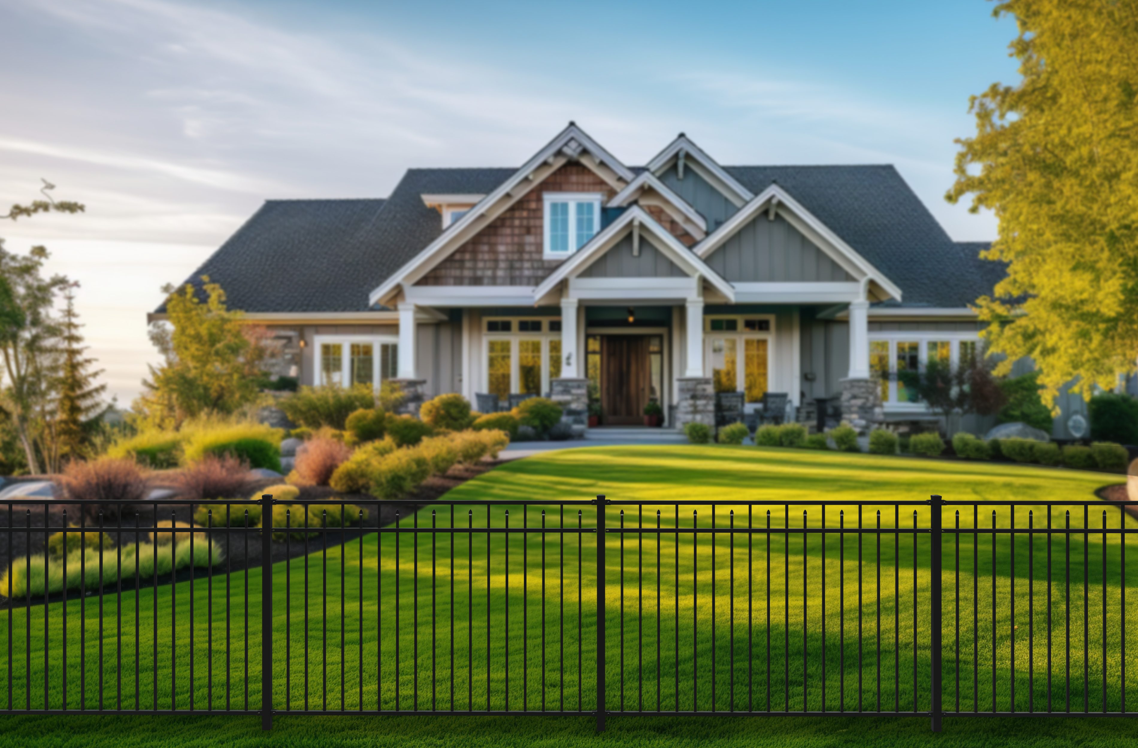 Handy Andy Aluminum Fence Panel